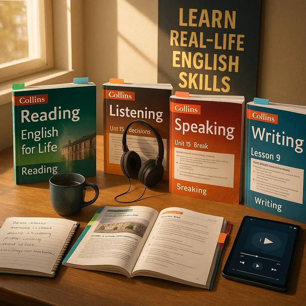 معرفی مجموعه کتاب Collins English For Life